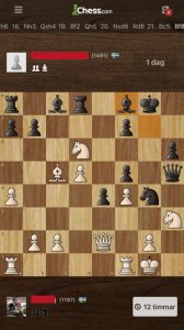 Bild från Chess.com app