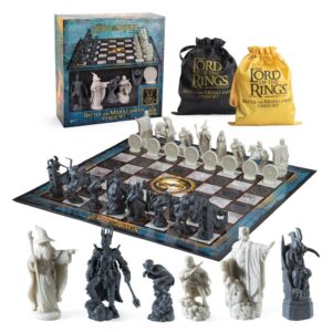 Noble Collection - The Lord Of The Rings - Gifts - Battle For Middle-earth Chess