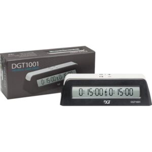 DGT 1001 digital schackklocka svart/