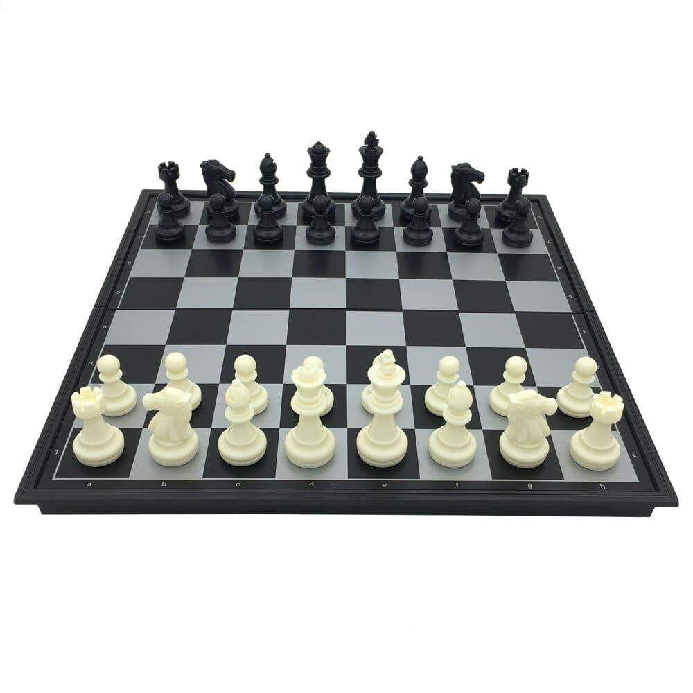 3-i-1 Spelset, Schack - Backgammon - Dam