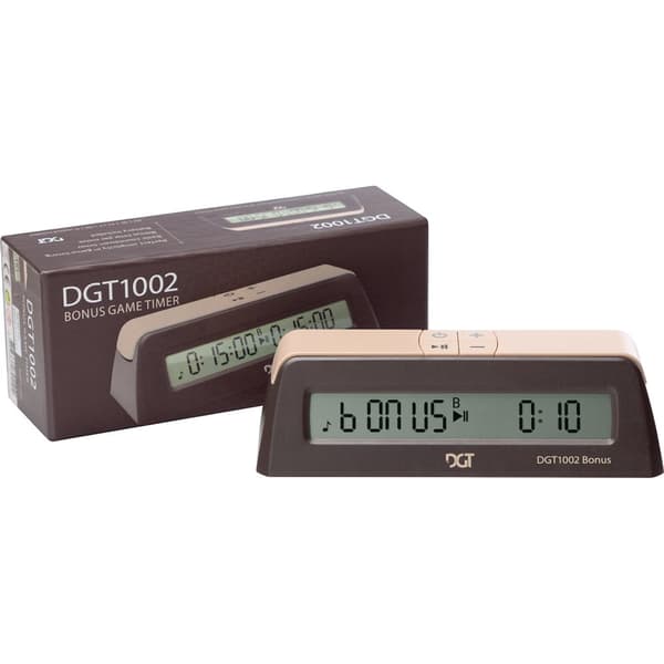 DGT 1002 digital schackklocka bonus
