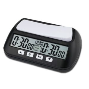 Schackklocka Digital schacktimer med ljudlarmsfunktion YS 902 Svart Engelsk version