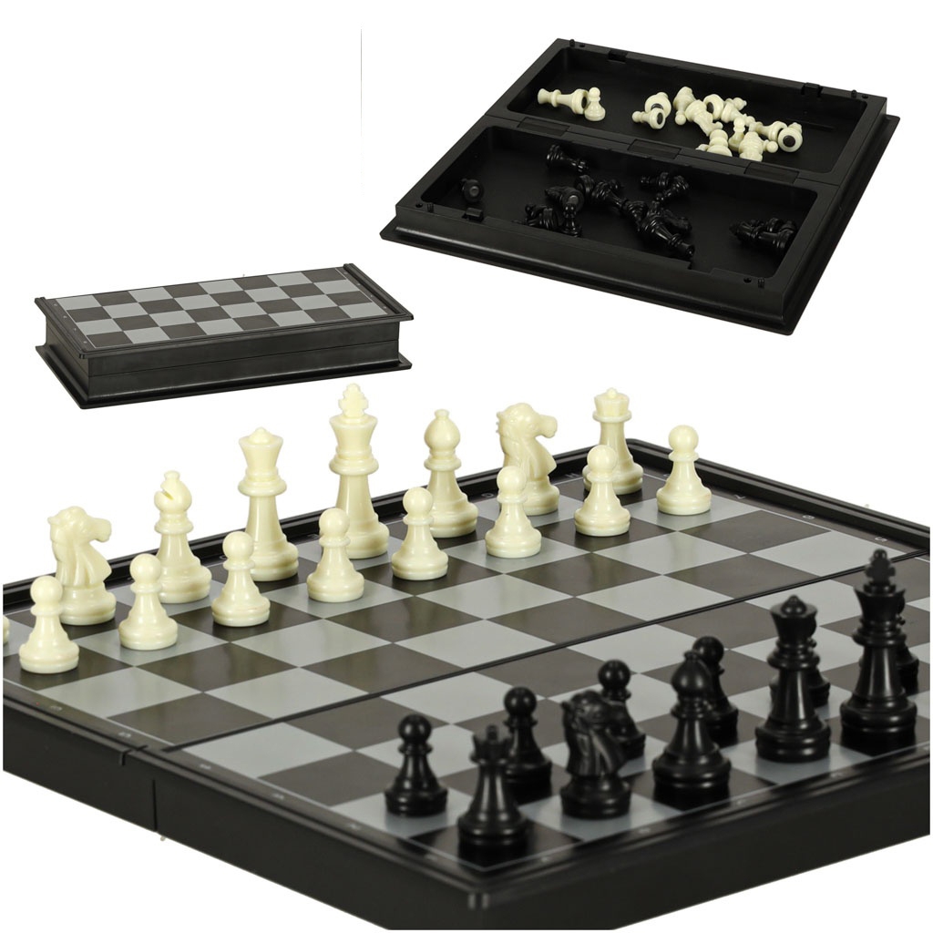 Magnetiskt schackspel - 19 cm