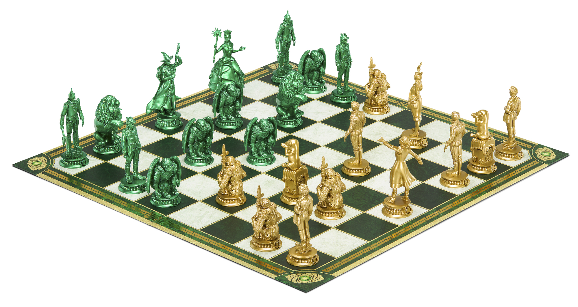 Wicked Chess Set - Shiz vs. Emerald City